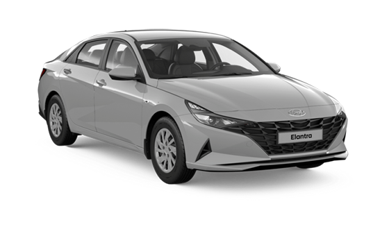 Hyundai Elantra New Серый / Fluid metal